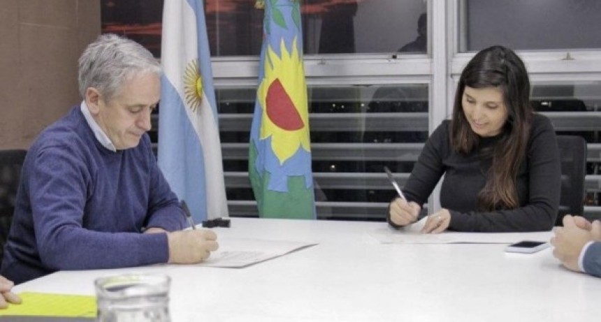 Chascomús El Intendente realizó un acuerdo para implementar programas ambientales en el distrito 