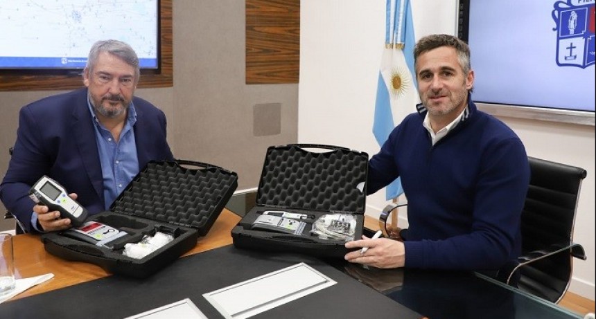 Pilar: D'Onofrio y Achával sellaron un acuerdo para reforzar la seguridad vial