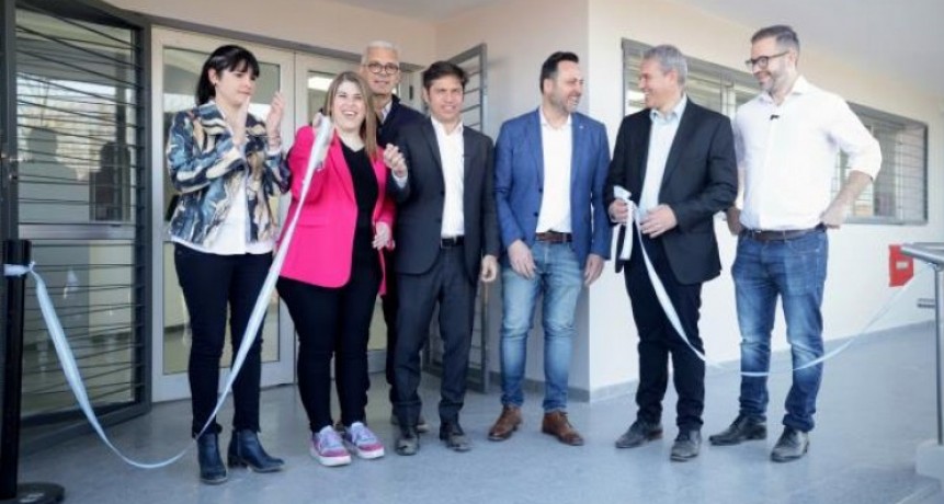 Axel Kicillof inauguró un Centro de Atención Primaria de la Salud en Chacabuco