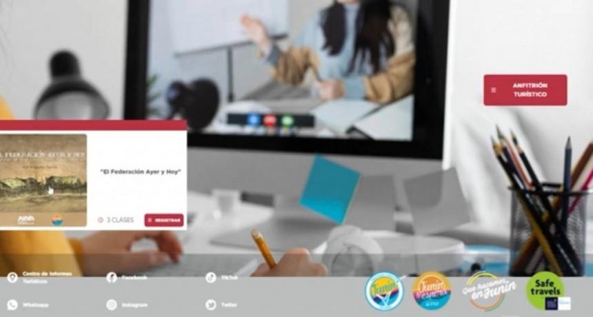 Junín: El Municipio y la Cámara Hotelera Gastronómica presentaron un portal educativo y de formación vinculado al turismo