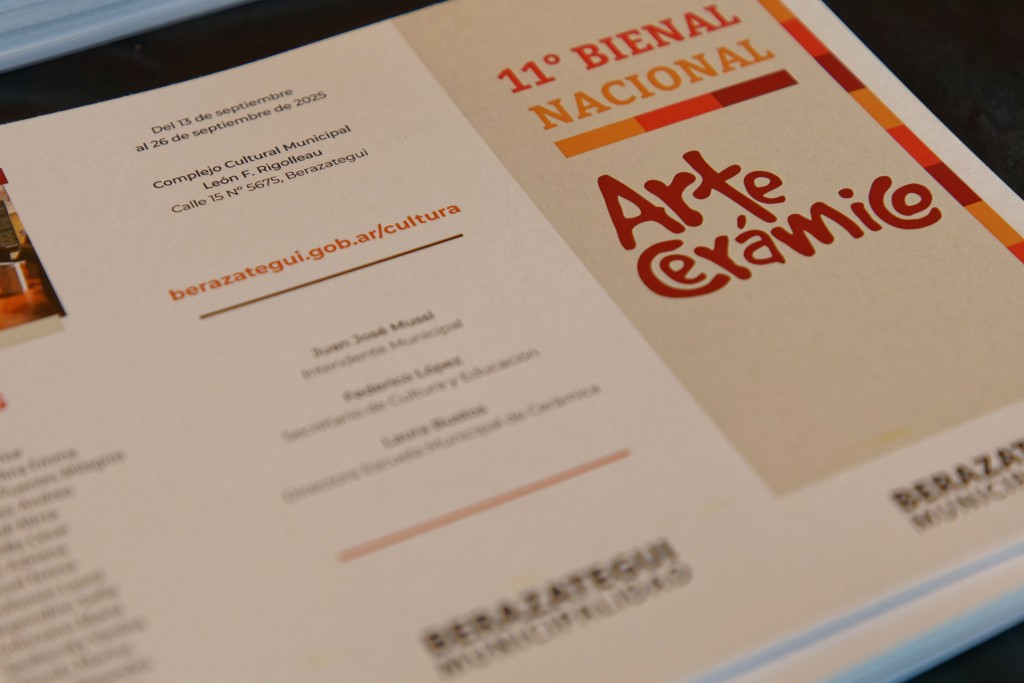 Berazategui: Se inauguró la 11° Bienal Nacional de Arte Cerámico