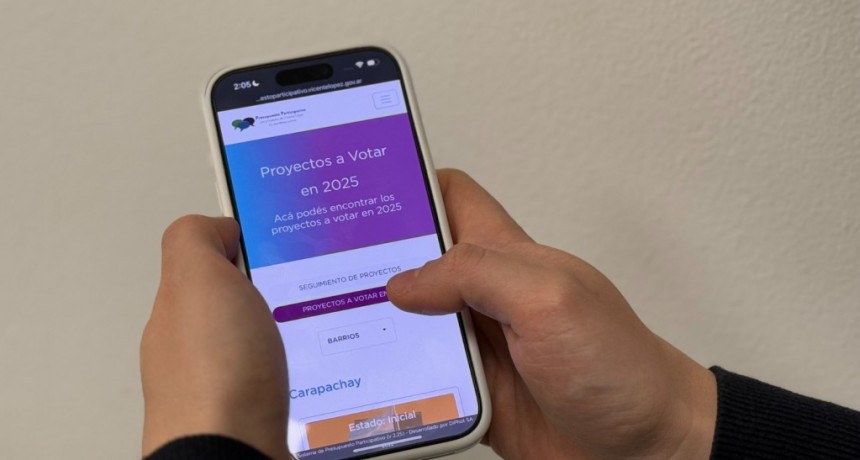 Vicente López: Comenzó la votación vecinal del Presupuesto Participativo 2025