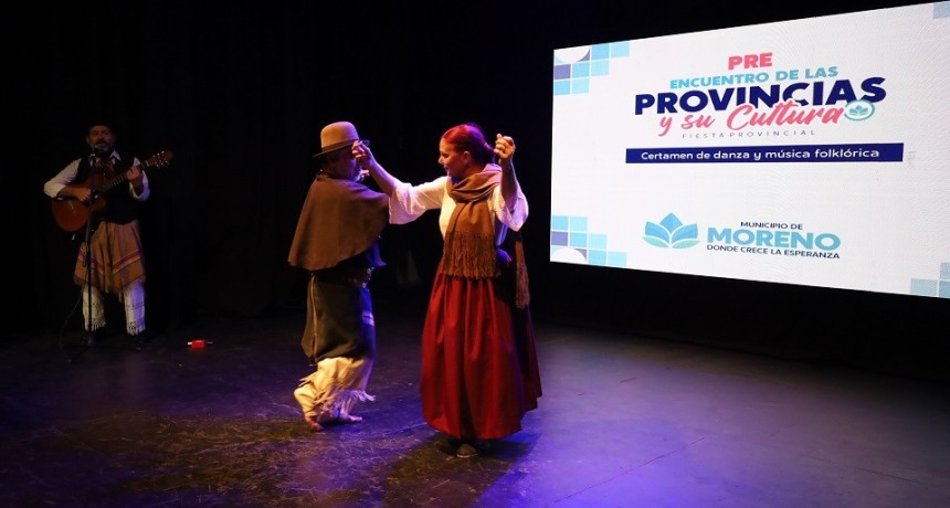 Moreno: Llega el Pre-Encuentro de las Provincias y su Cultura