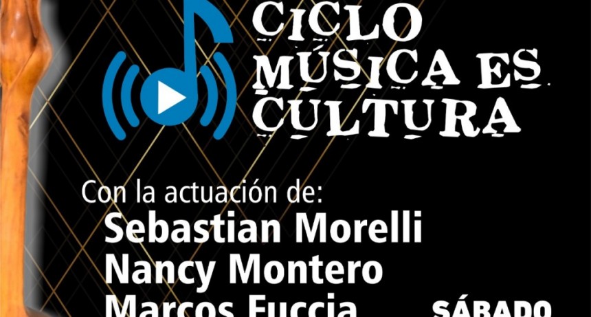 Baradero: Llega la tercera noche del ciclo “Música Es Cultura” con la participación de cuatro artistas  