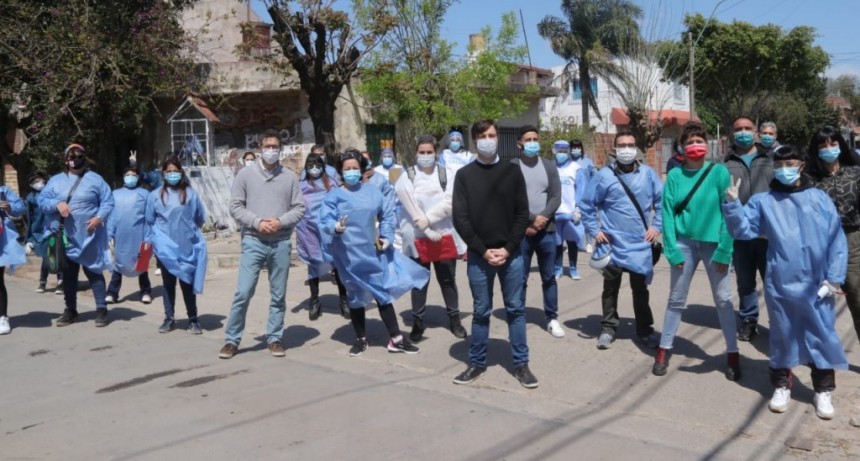 Ghi participó de un nuevo operativo de detección temprana en Morón sur 