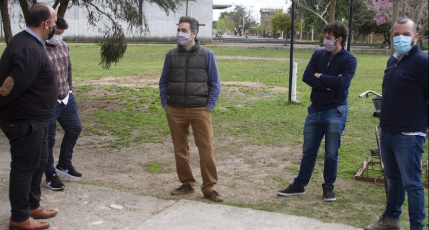 Baradero: El intendente recibió a autoridades del Ministerio de Desarrollo Social de la Nación 