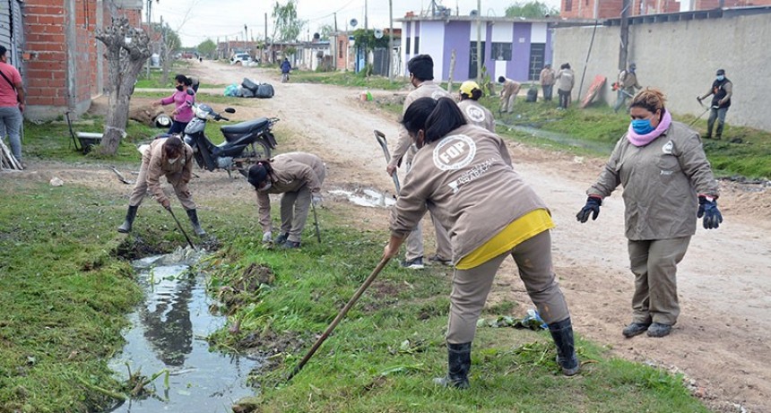 Barisso: Tareas de mantenimiento en la Delegación Zona I 