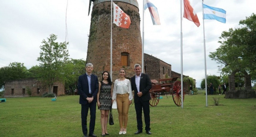 Colón (ER): El Embajador de Suiza en Argentina fue recibido por Walser en el Molino Forclaz