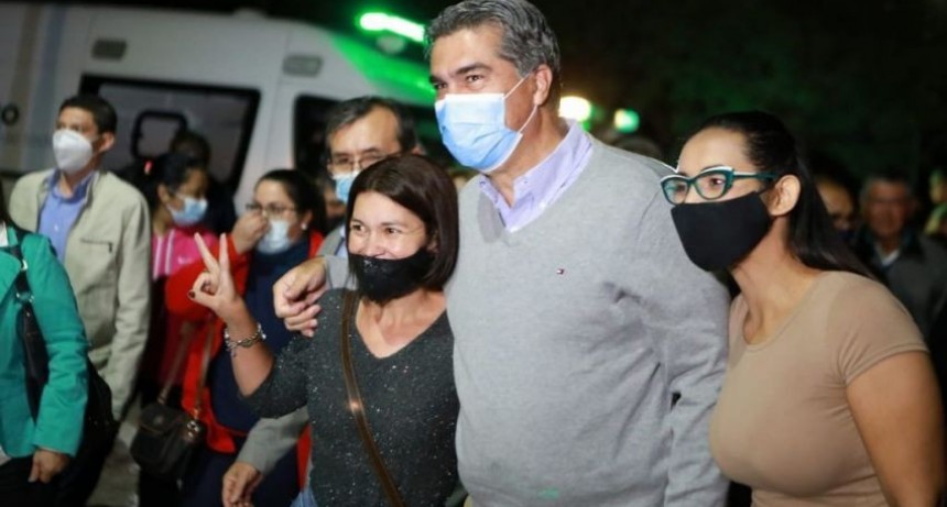 Chaco: El Gobernador Capitanich inauguró más pavimentos en Colonia Benítez 