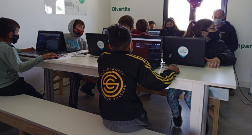 Gral. Villegas: Comenzó el Taller “Tarde Robótica” en Punto Digital La Trocha