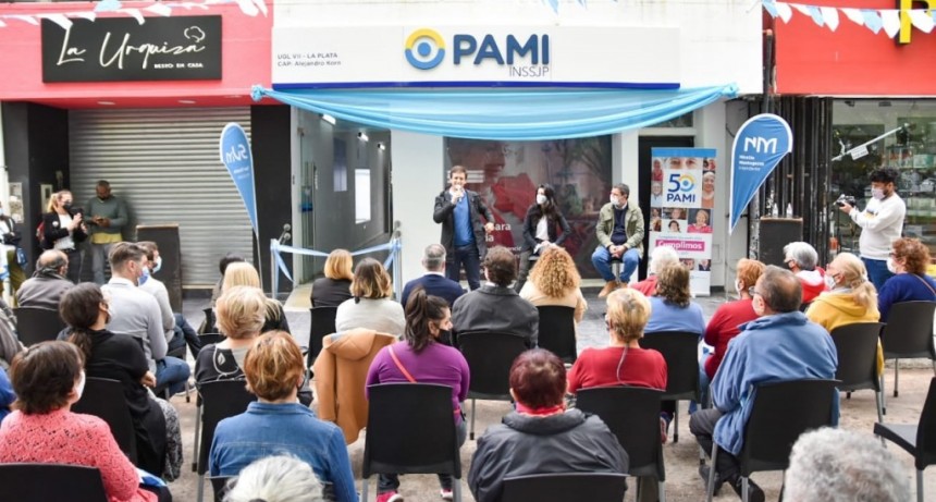 San Vicente: El Intendente Mantegazza inauguró una nueva agencia de PAMI en Alejandro Korn
