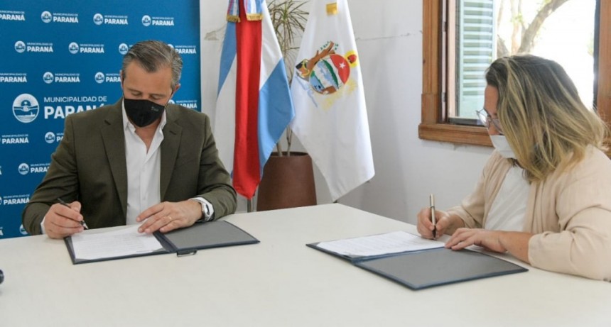 Paraná(ER): La Municipalidad y ASPASID firmaron un convenio para la inclusión laboral