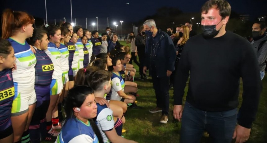 Avellaneda: Jorge Ferraresi, Alejo Chornobroff y Magdalena Sierra inauguraron obras en el Polideportivo Néstor Kirchner 