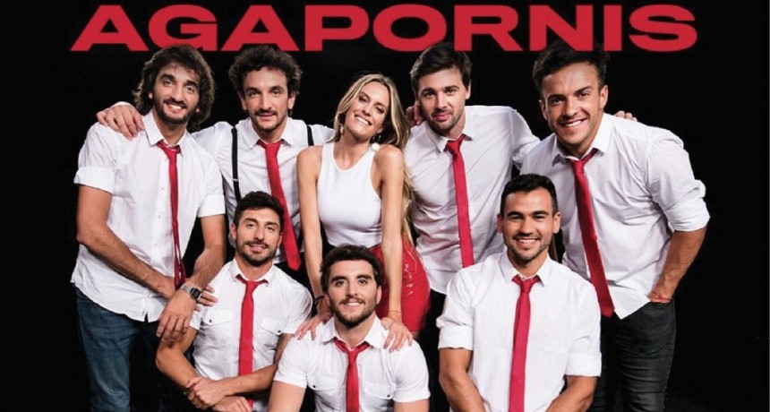 Pinamar: Agapornis en el restaurante La Luna 