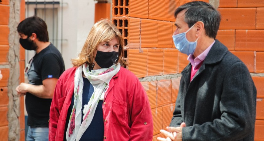 Harispe: “Estamos construyendo una importante ampliación en la Escuela Especial N° 501”