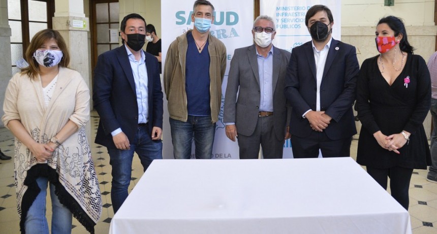 Tigre: Zamora, Kreplak y Nardini acordaron avanzar en las obras de refacción del Hospital Provincial de General Pacheco