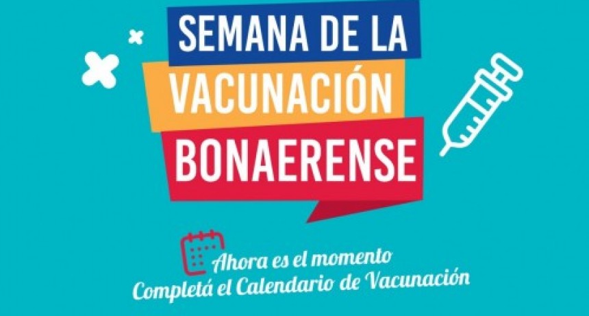 El Ministerio de Salud lanzó la Semana de la Vacunación en toda la provincia