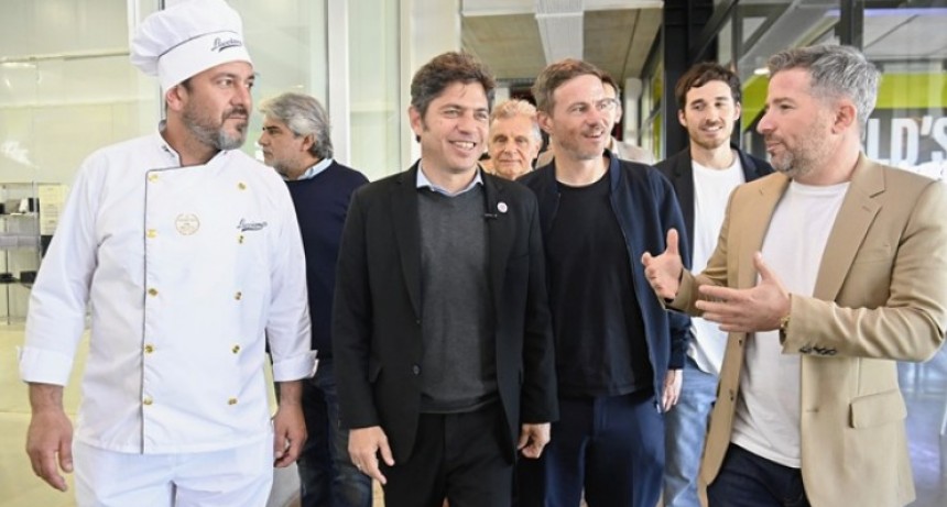 Kicillof recorrió fábricas en el Parque Industrial de Mar del Plata