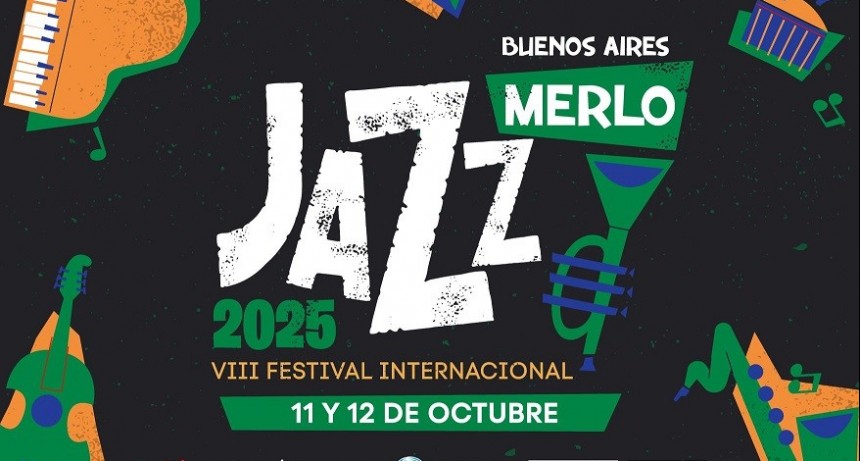 Merlo: Se realizará el 8vo Festival Internacional de Jazz en el distrito
