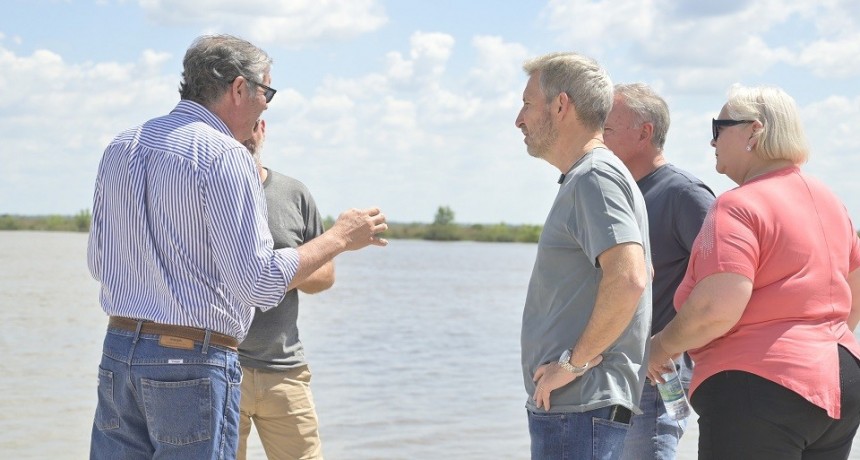 Entre Ríos: Frigerio destacó el potencial estratégico del Puerto Ibicuy