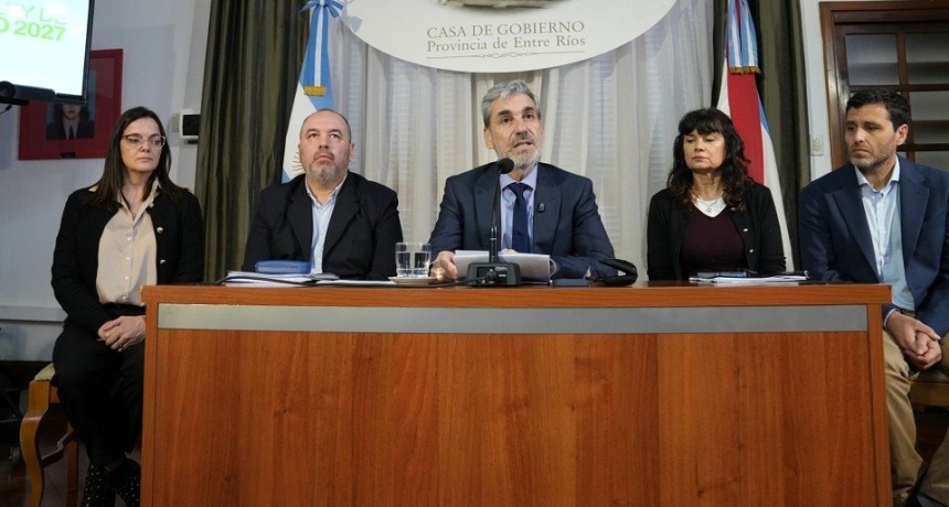 Entre R&iacute;os: El Ejecutivo provincial present&oacute; el proyecto de Presupuesto 2027 centrado en la inversi&oacute;n p&uacute;blica y el equilibrio fiscal