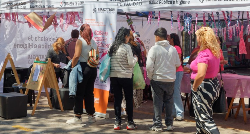 Berazategui: La Municipalidad se une por la prevenci&oacute;n del c&aacute;ncer de mama