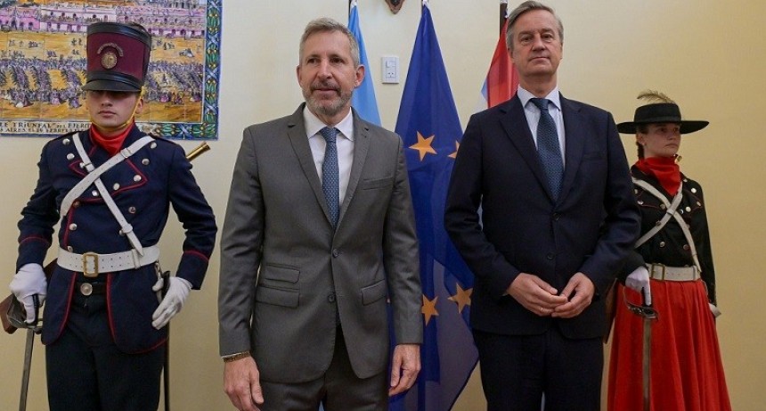 Entre R&iacute;os y la Uni&oacute;n Europea avanzan en una agenda de cooperaci&oacute;n estrat&eacute;gica