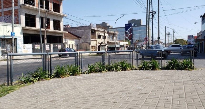 Berazategui: Terminan la segunda etapa de reorganización del espacio público en la Av. 14