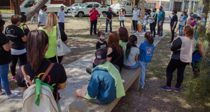 Campana: Jornada de limpieza y concientización sobre el reciclado en el B° Ariel del Plata