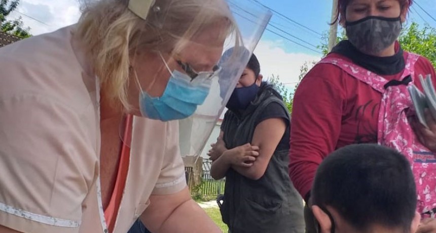 Berisso: Operativo sanitario integral en el barrio Villa Nueva