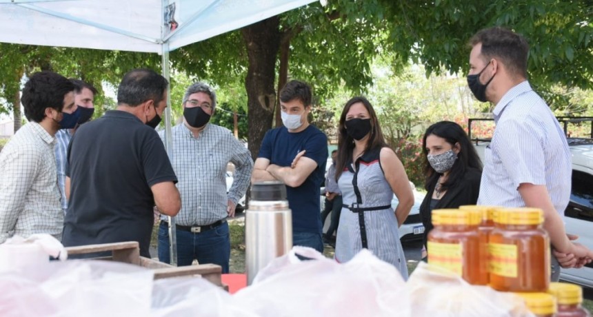 Morón: Lucas Ghi recibió al ministro de Desarrollo Agrario de la provincia