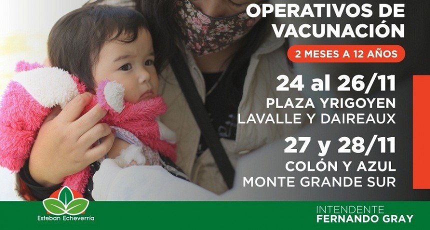 Esteban Echeverría: Esta semana continúa el Programa “Activá Vacunate”