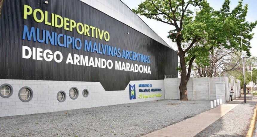 Malvinas Argentinas: El polideportivo de Ing. Pablo Nogués se llamará “Diego Armando Maradona”    