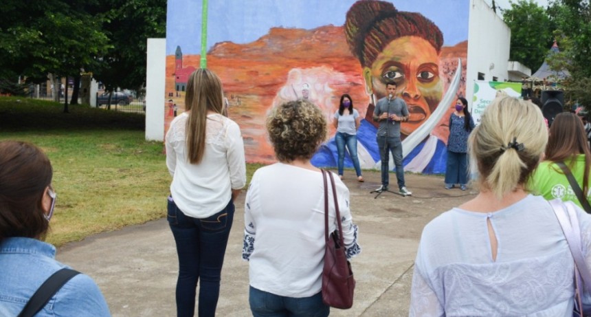 Gral. Rodríguez: Mauro García encabezó el acto conmemorativo por el día de la Eliminación de la Violencia contra la Mujer