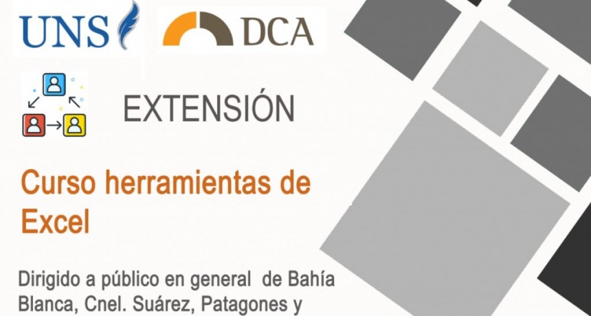 Monte Hermoso: Curso gratuito y virtual para el uso de herramientas de Excel 