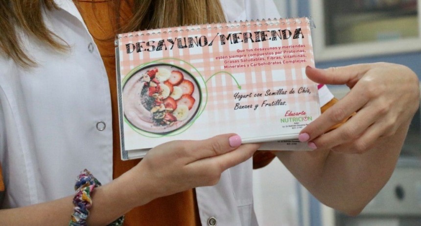 Carmen de Areco: Charla de nutrici&oacute;n en el Centro de D&iacute;a 