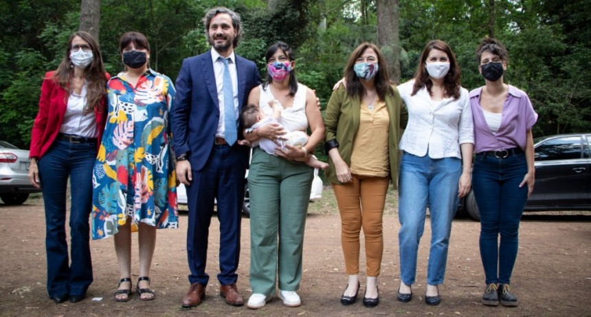 Moreno: La intendenta junto a la ministra Estela Díaz y el canciller Santiago Cafiero participaron de un encuentro de promotoras de género 