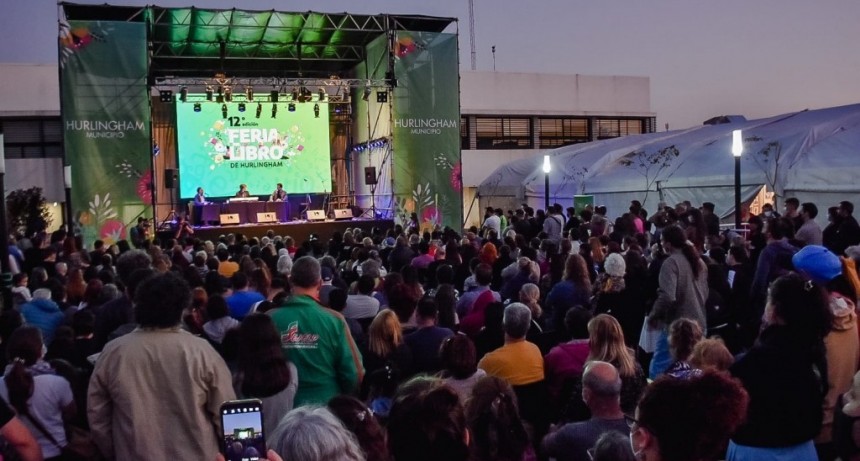Hurlingham: Más de 10 mil vecinos y estudiantes participaron de la 12º edición de la Feria del Libro Municipal 