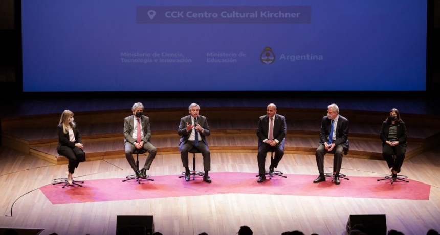 El presidente Alberto Fernández ratificó su voluntad de “desarrollar la ciencia y la tecnología para ser soberanos”