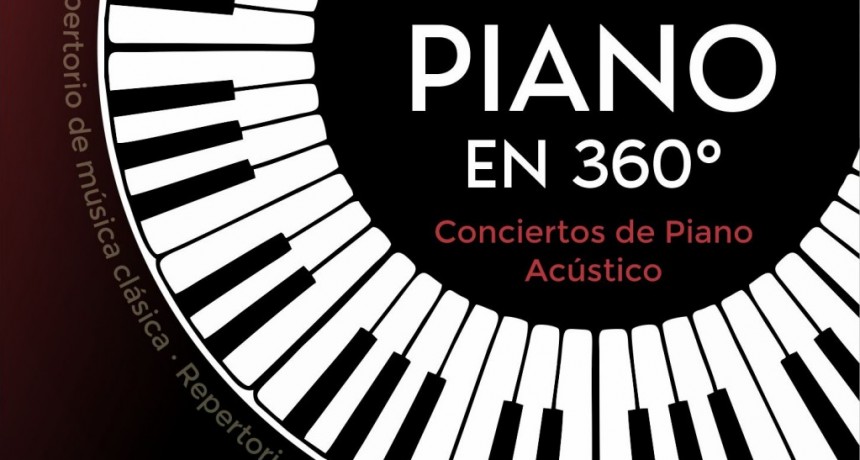 Azul: Este viernes comenzará el ciclo “Piano en 360º”