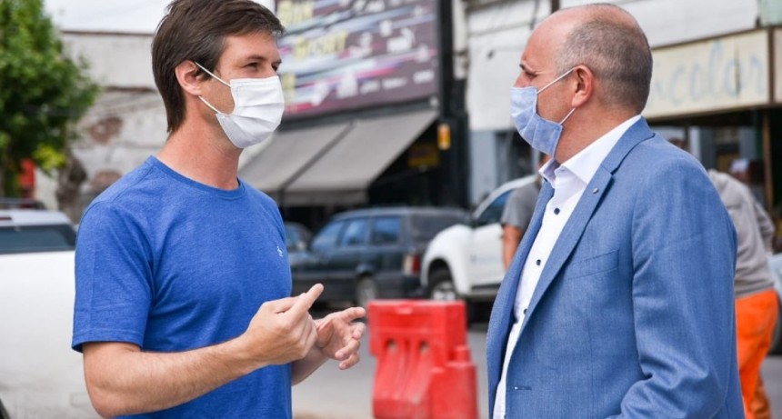 San Vicente: Guerrera y Mantegazza destacaron obras de transporte en el partido