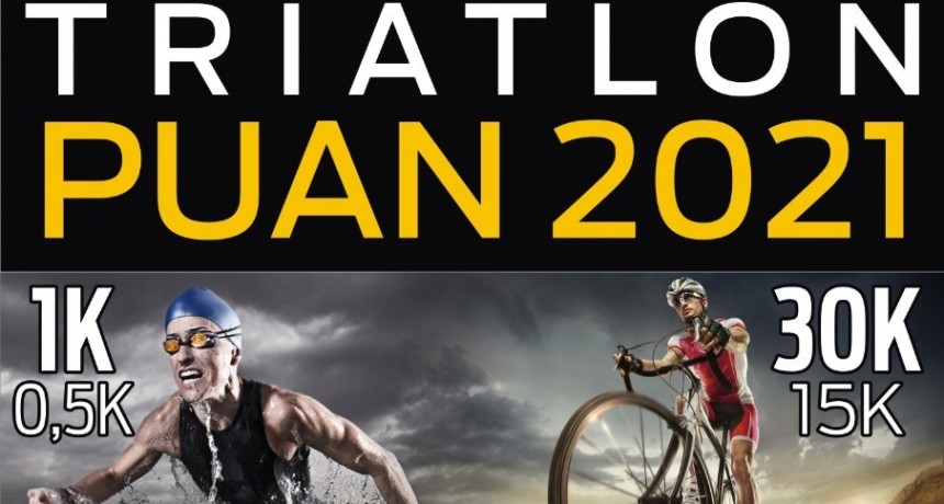 Puan: Se realizará el Triatlón Municipal 