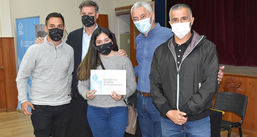 Berisso: Más de 30 familias recibieron créditos PROCREAR para la construcción de la casa propia