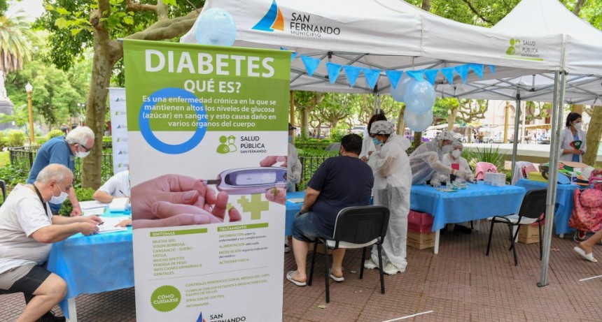 San Fernando: jornada por el &ldquo;D&iacute;a Mundial de la Diabetes&rdquo; 