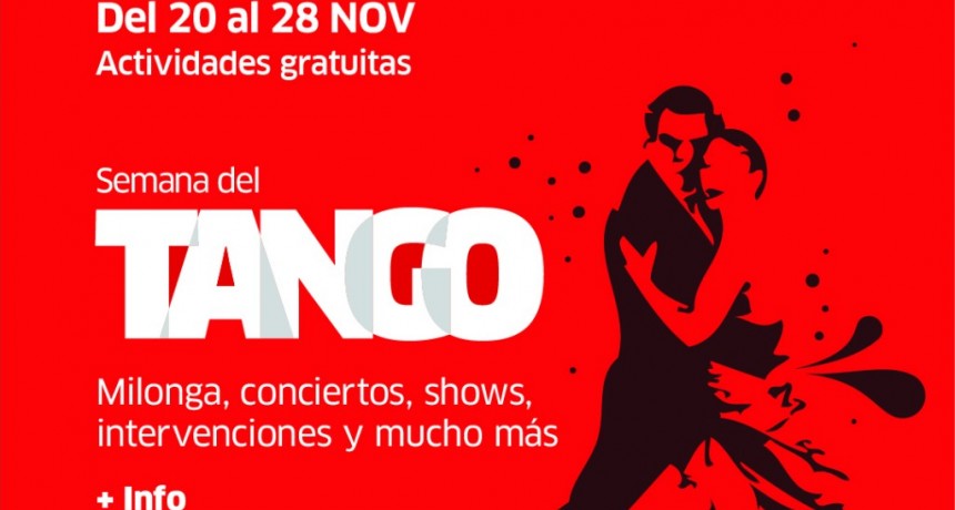 Viví la Semana del Tango en San Martín
