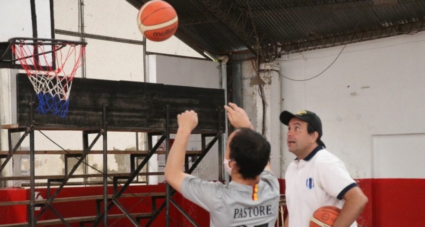 C. de Areco: Jornada de básquet inclusivo en el Club Unión Carmeña 