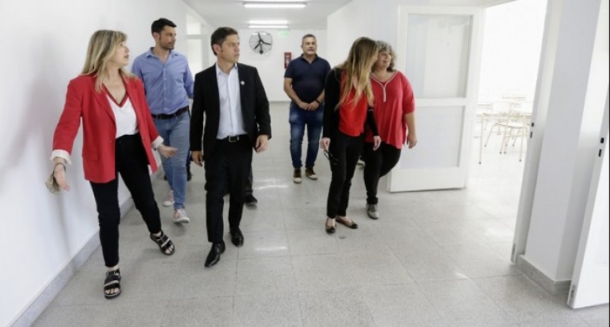 Gral. Rodríguez: Kicillof inauguró un nuevo edificio para ampliar la Escuela Primaria N° 19