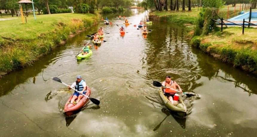 C. de Areco: Se realizó el raid náutico en el Río Areco 