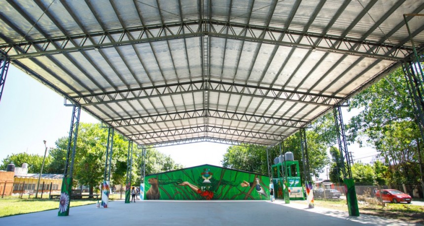 Berazategui: La Secundaria N° 15 de Gutiérrez inauguró importantes obras edilicias 