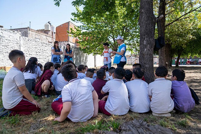 ACUMAR e INTA instalaron 70 huertas en escuelas de la Cuenca